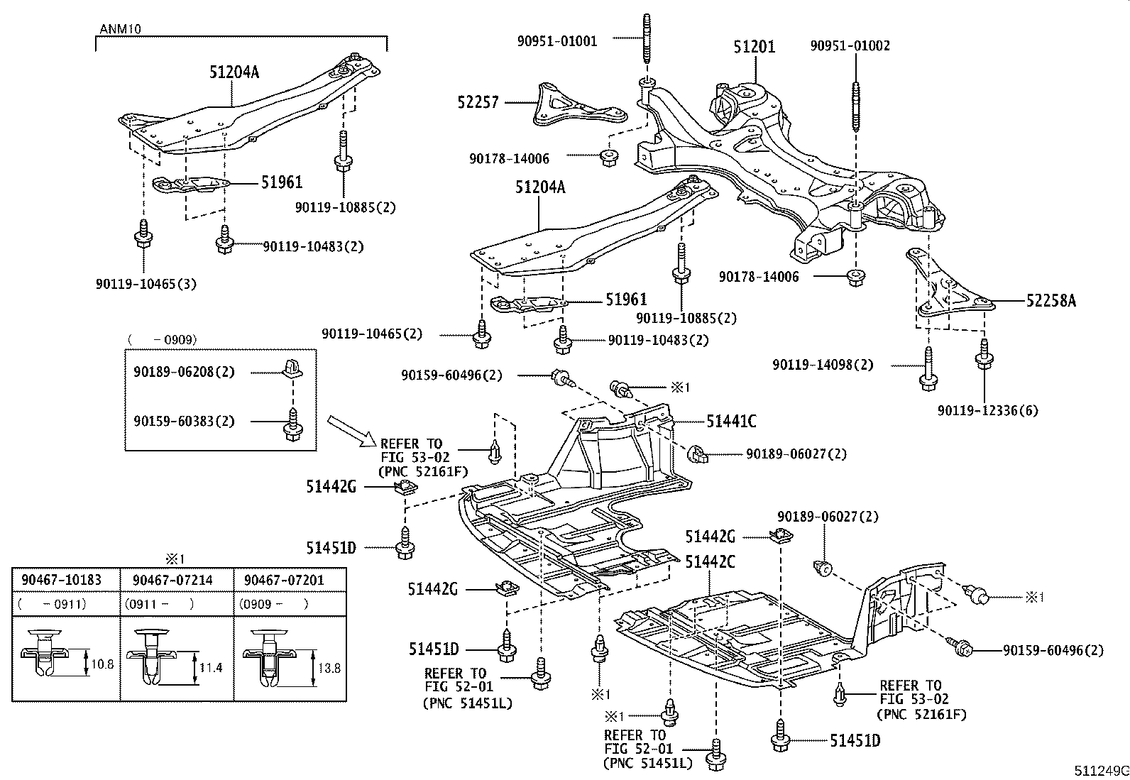 Suspension Crossmember & Under Cover