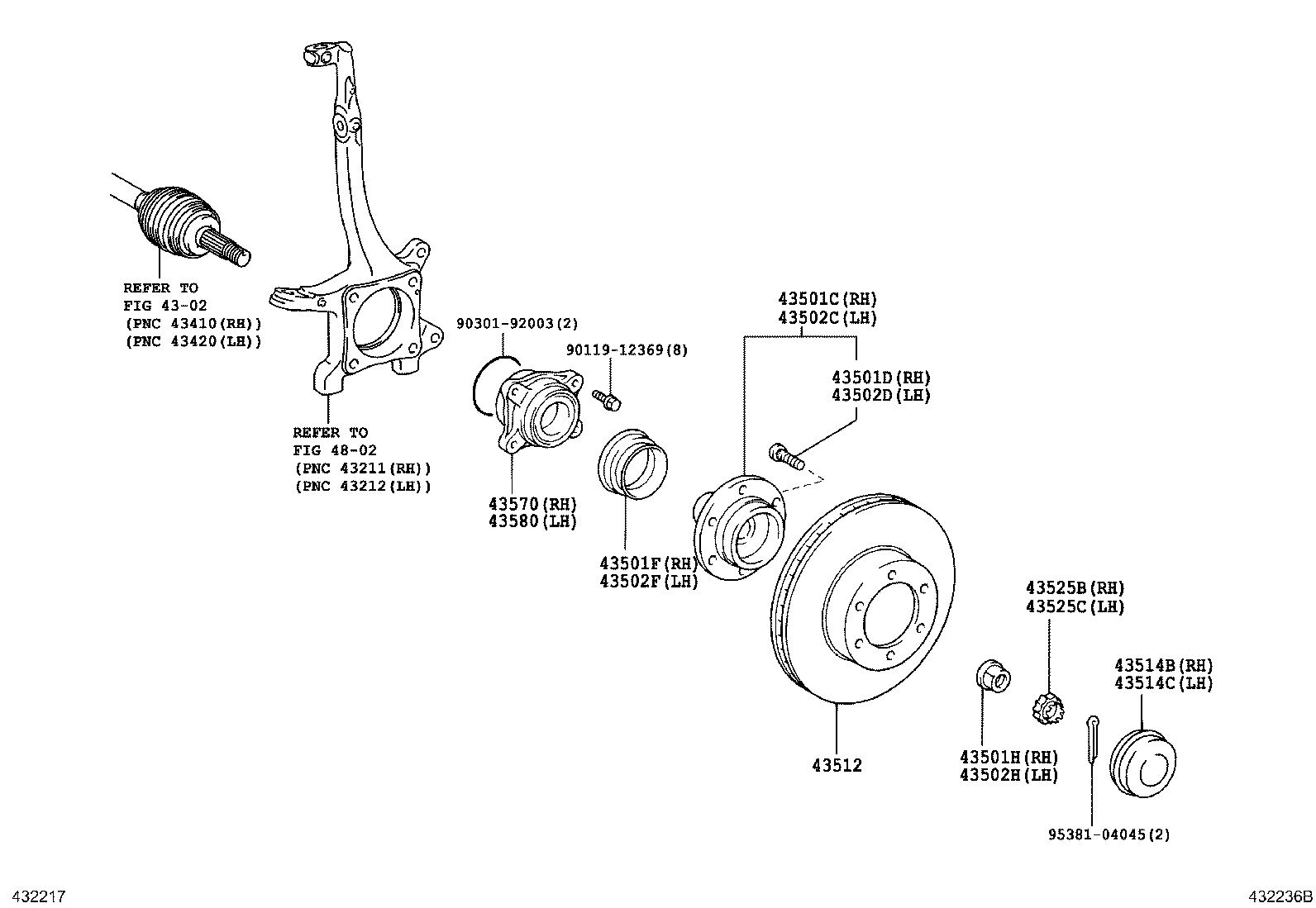 Front Axle Hub