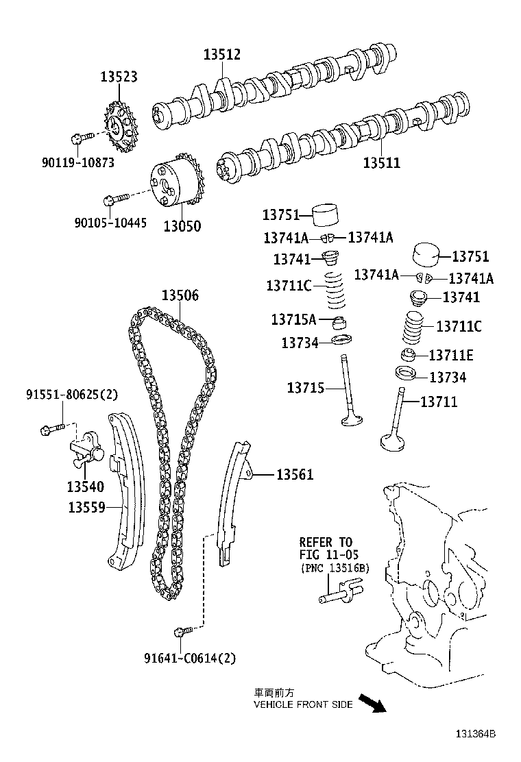 Camshaft & Valve