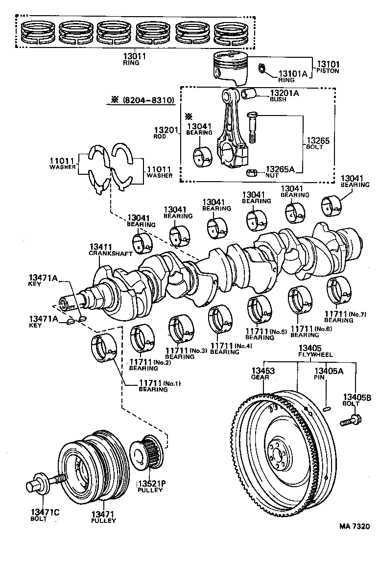 Crankshaft & Piston