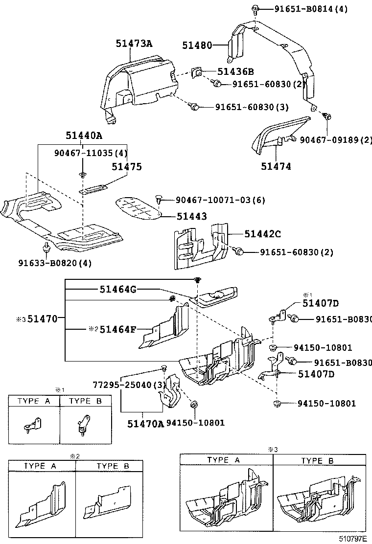 Suspension Crossmember & Under Cover