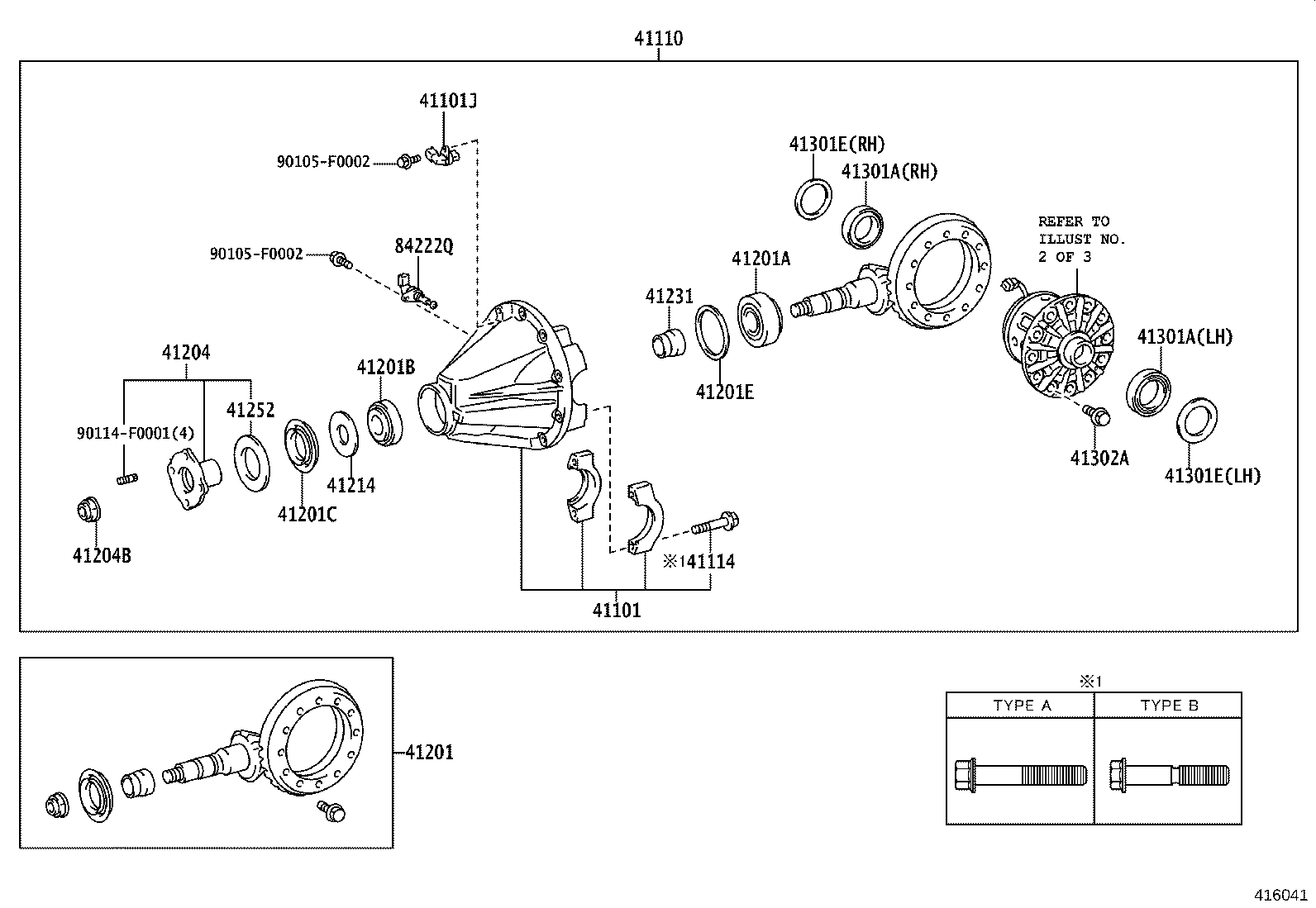 Rear Axle Housing Differential