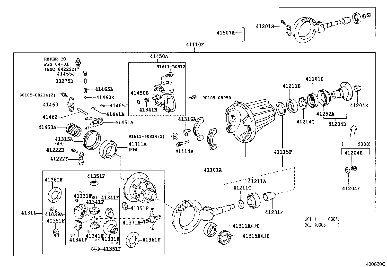 Front Axle Housing & Differential