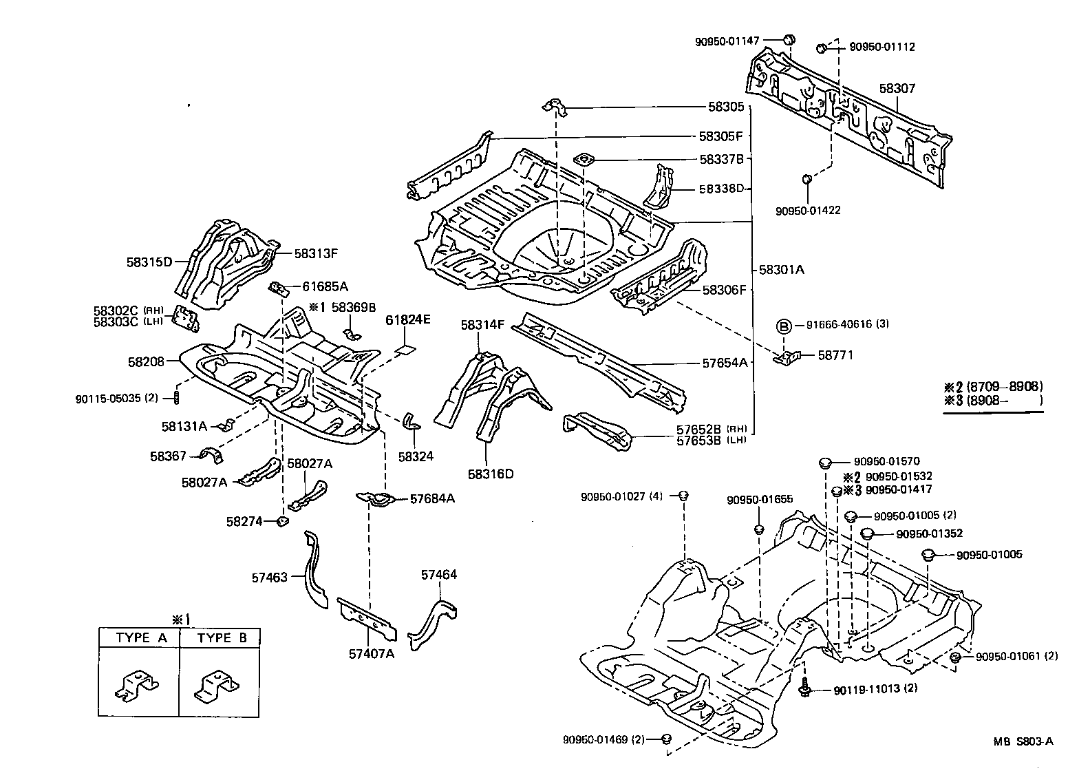 Floor Pan & Lower Back Panel