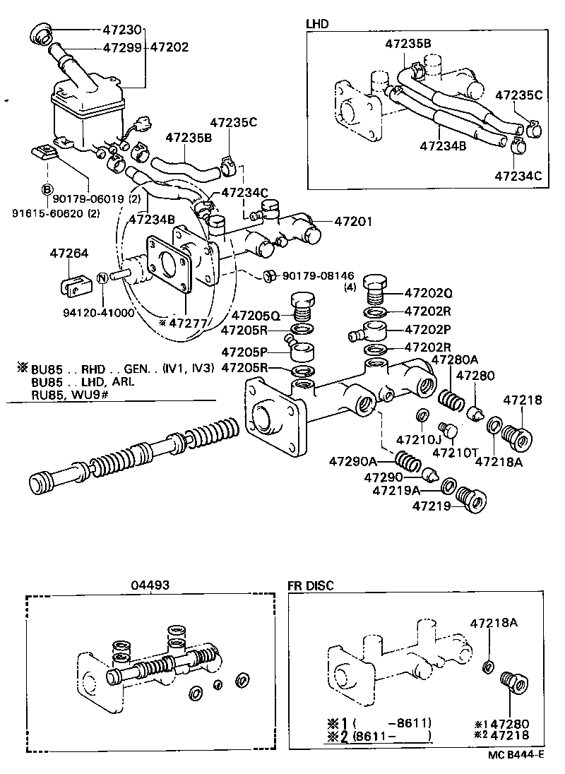 Brake Master Cylinder