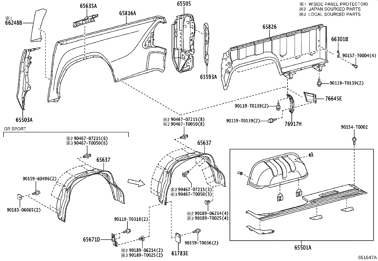 Rear Body Side Panel