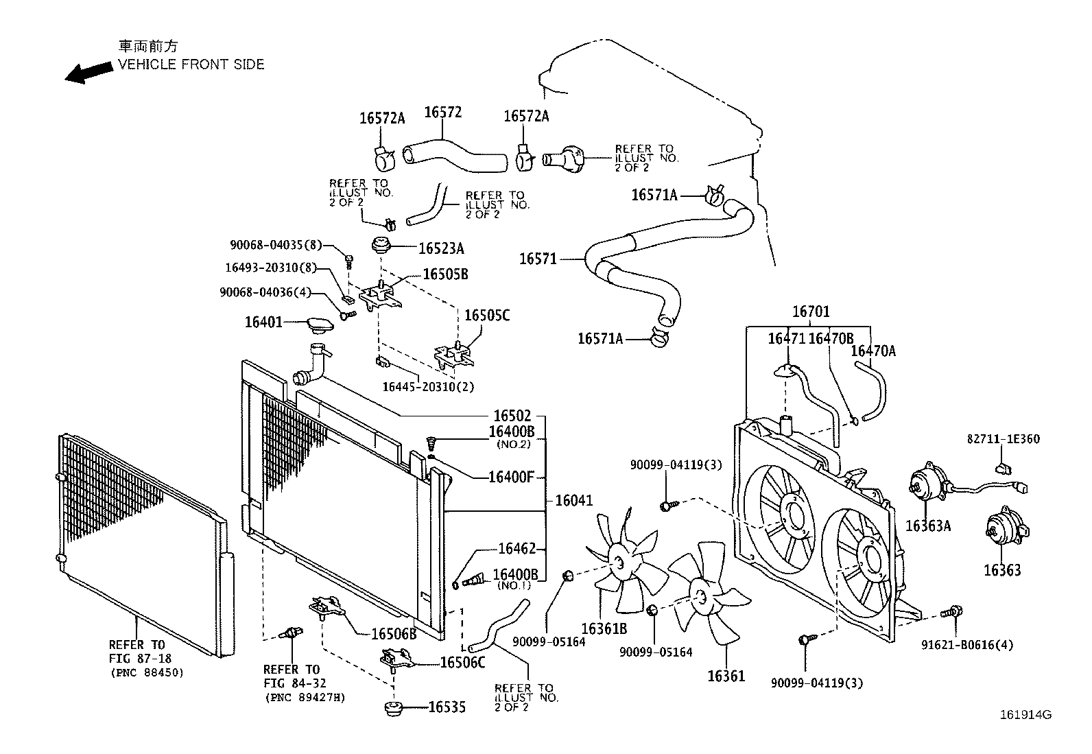 Radiator Water Outlet