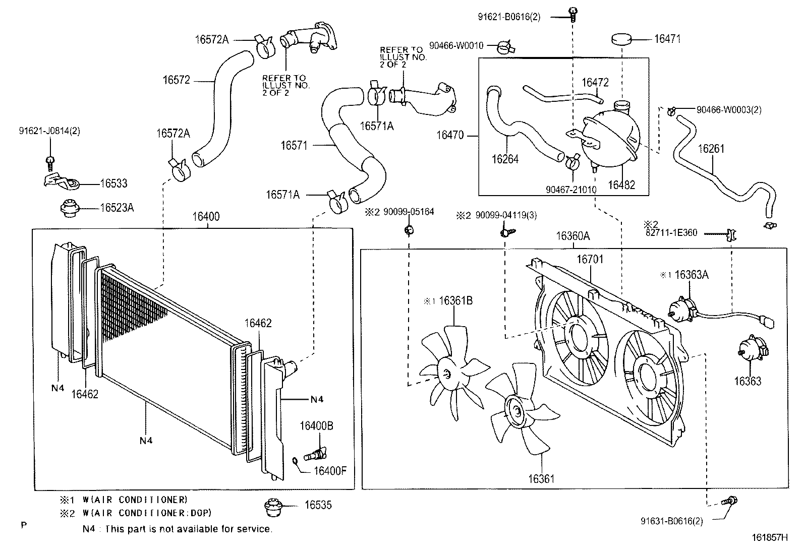 Radiator Water Outlet