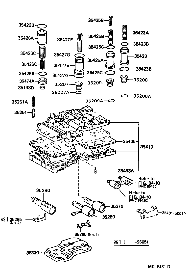 Valve Body Oil Strainer