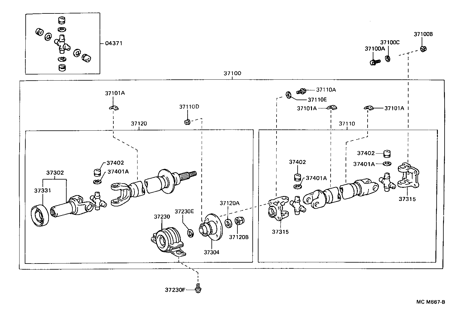 Propeller Shaft & Universal Joint
