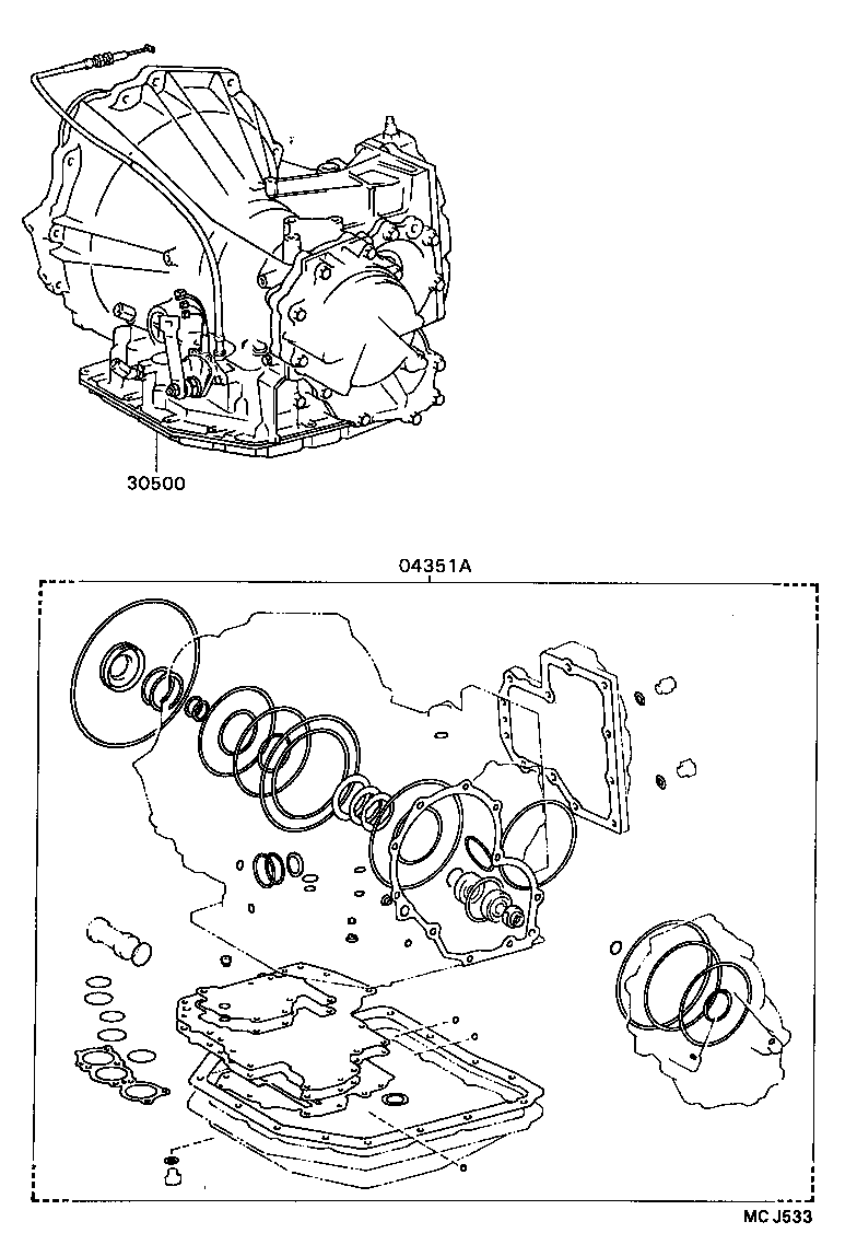 Transaxle Or Transmission Assy & Gasket Kit