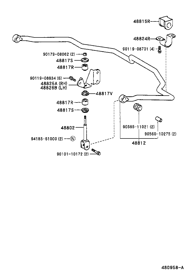 Rear Spring & Shock Absorber