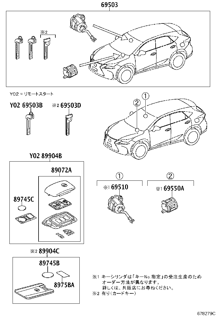 Lock Cylinder Set