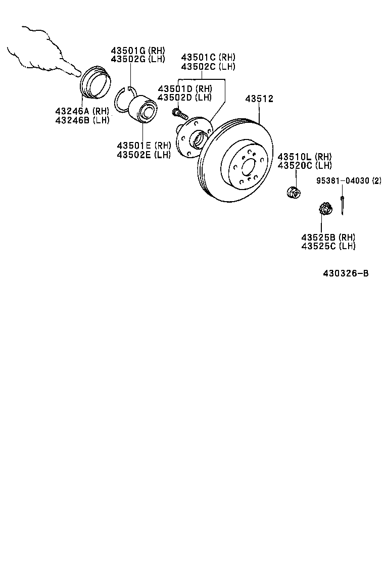 Front Axle Hub