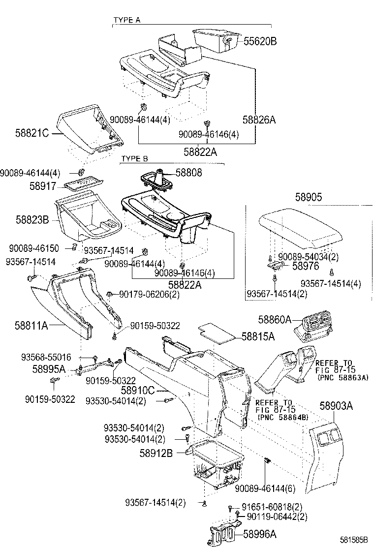 Console Box & Bracket