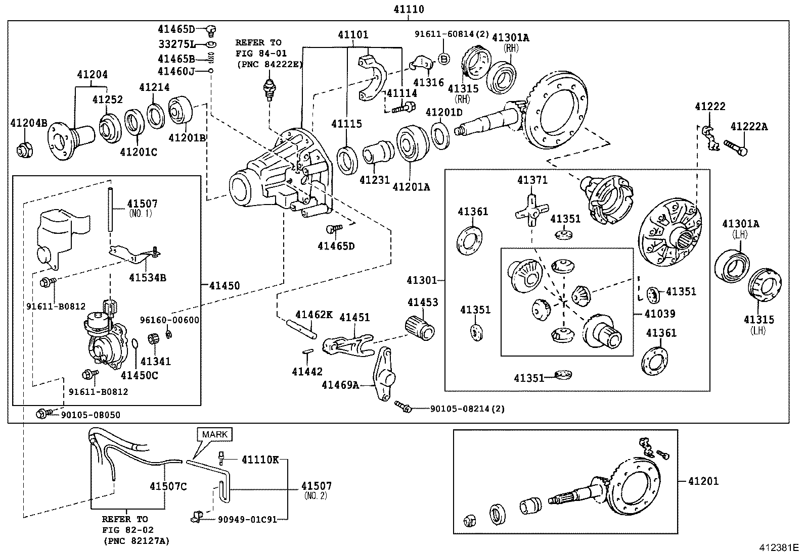 Rear Axle Housing Differential