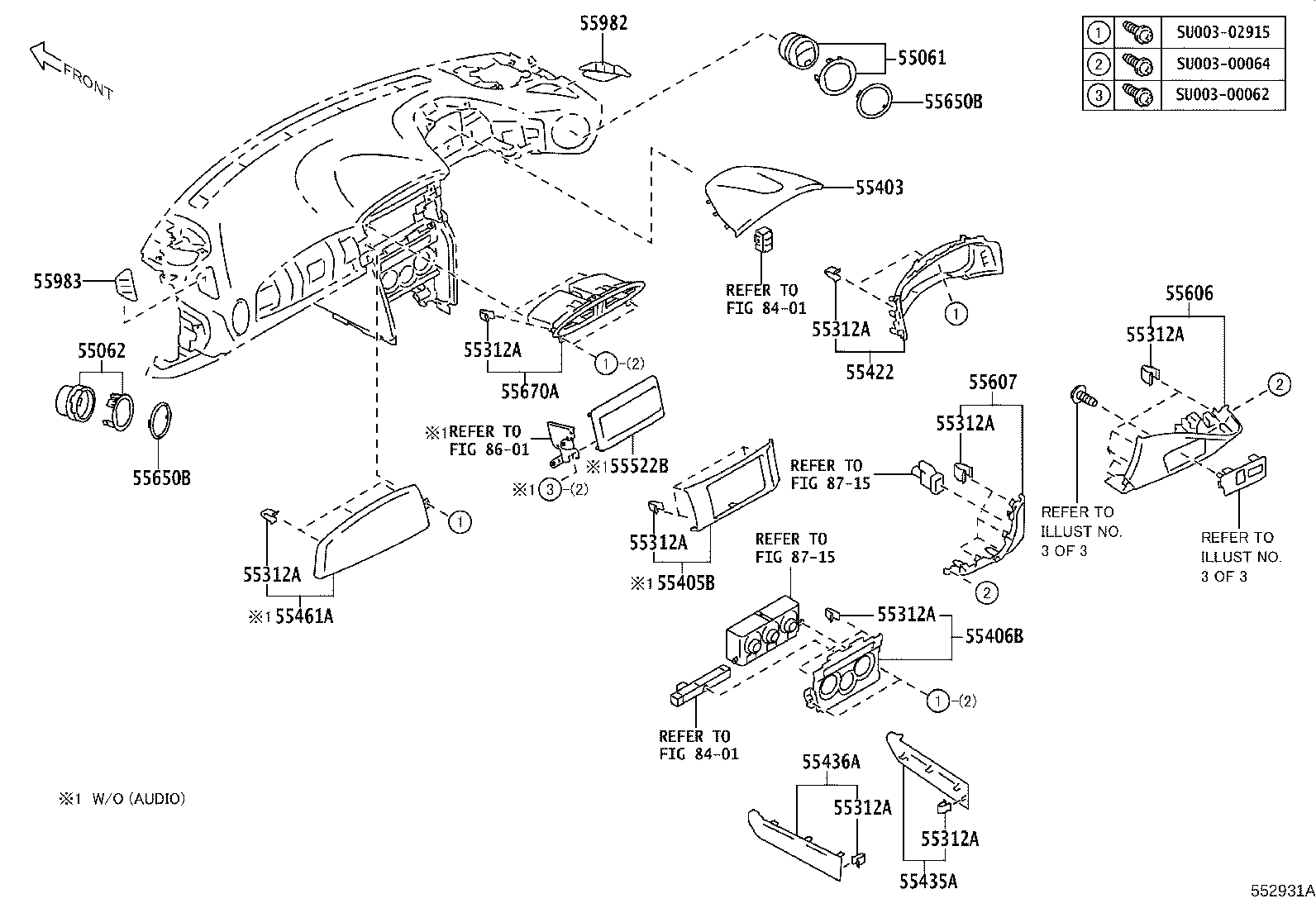 Instrument Panel Glove Compartment