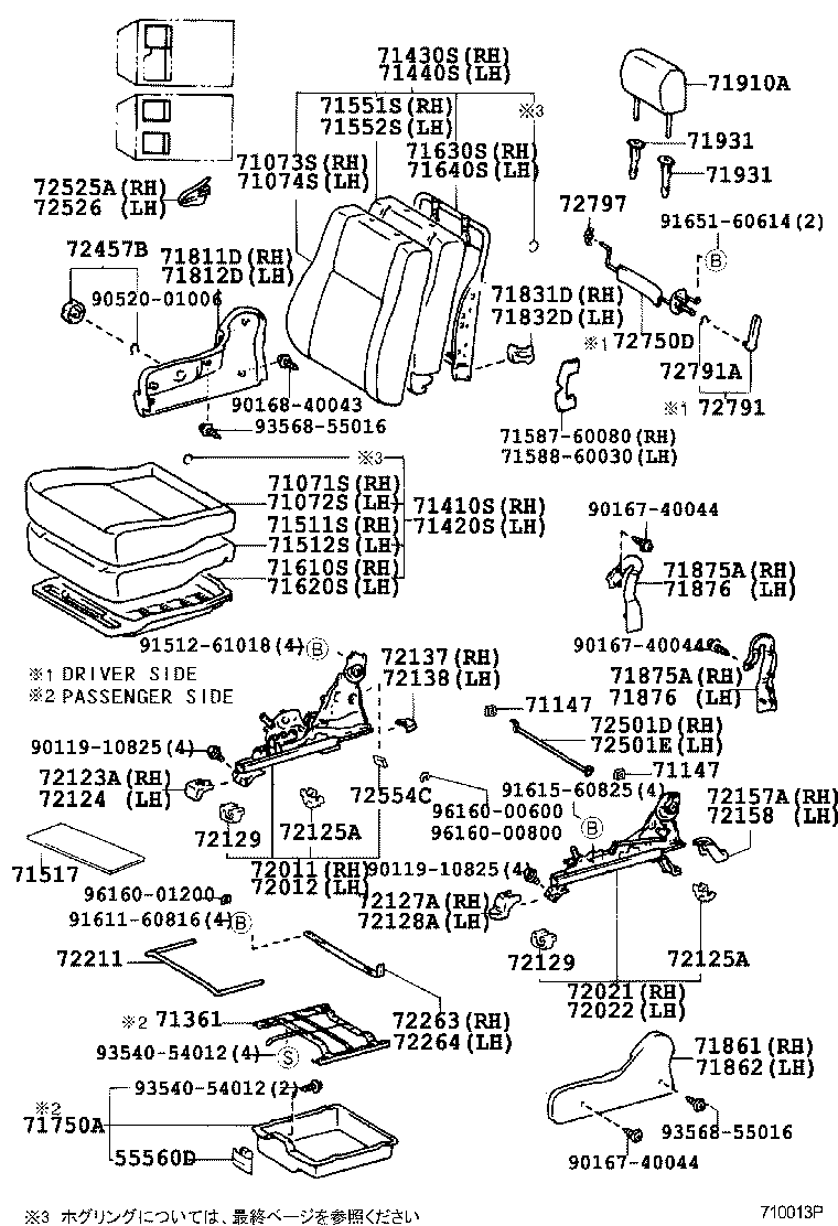 Seat & Seat Track