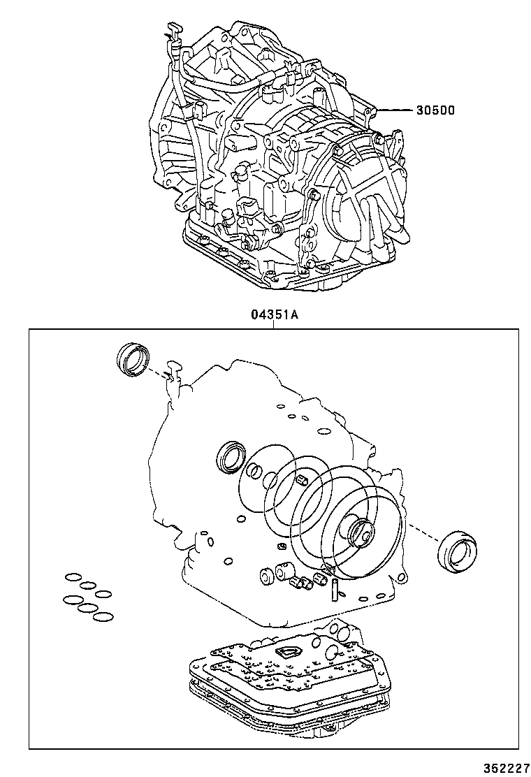 Transaxle Or Transmission Assy & Gasket Kit