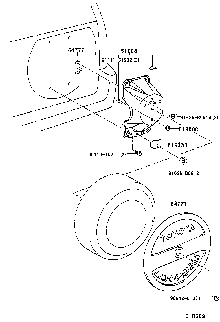 Spare Wheel Carrier