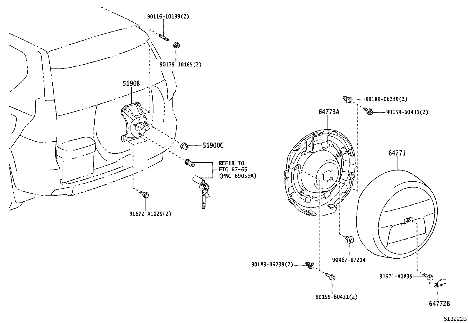 Spare Wheel Carrier