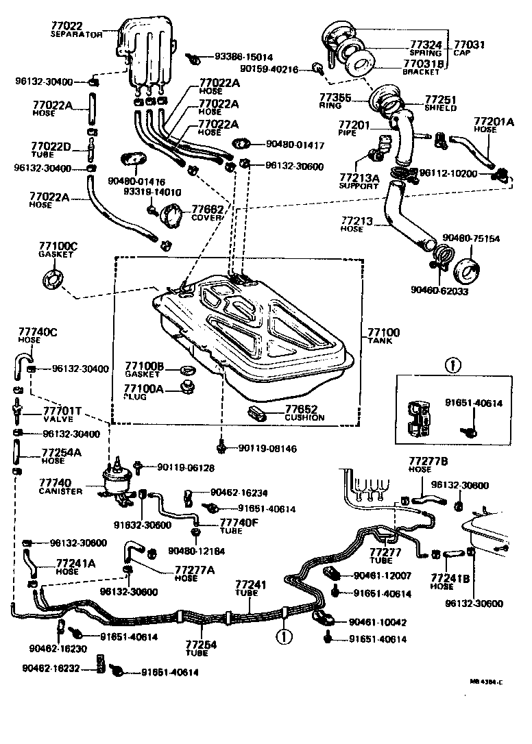 Fuel Tank & Tube