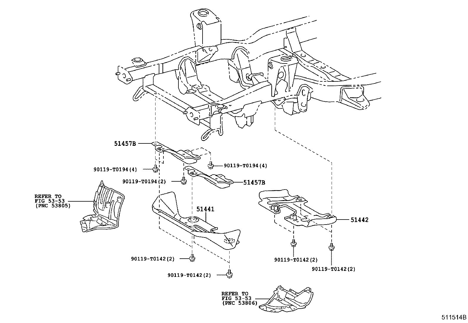 Suspension Crossmember & Under Cover