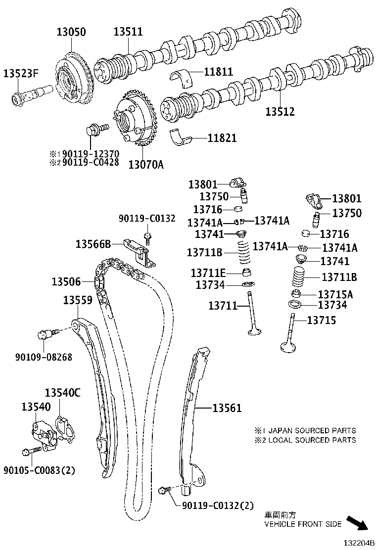 Camshaft & Valve