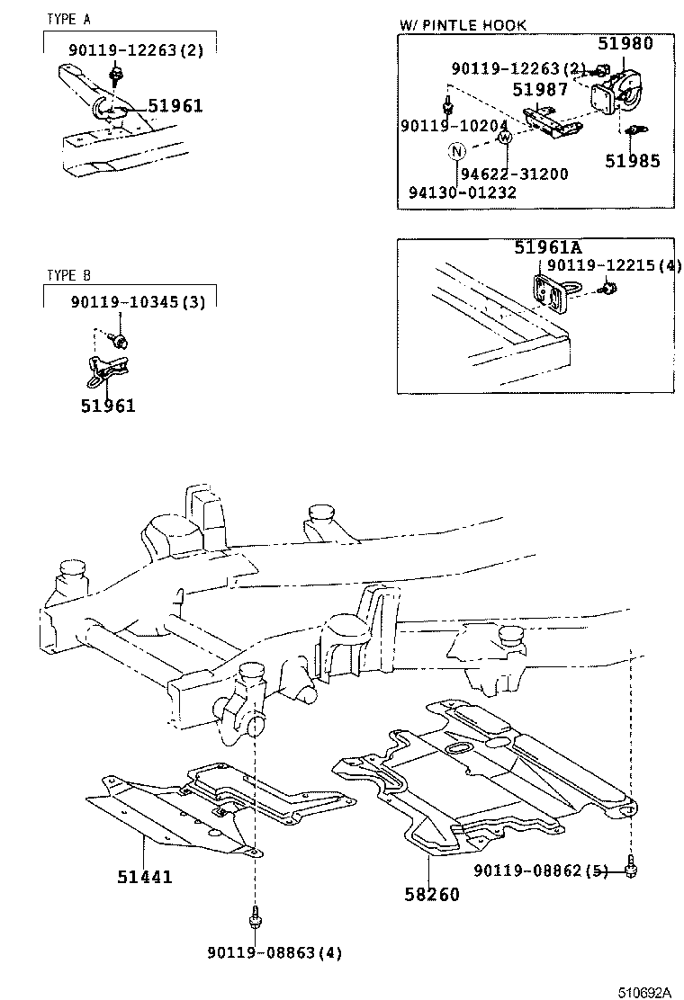 Suspension Crossmember & Under Cover