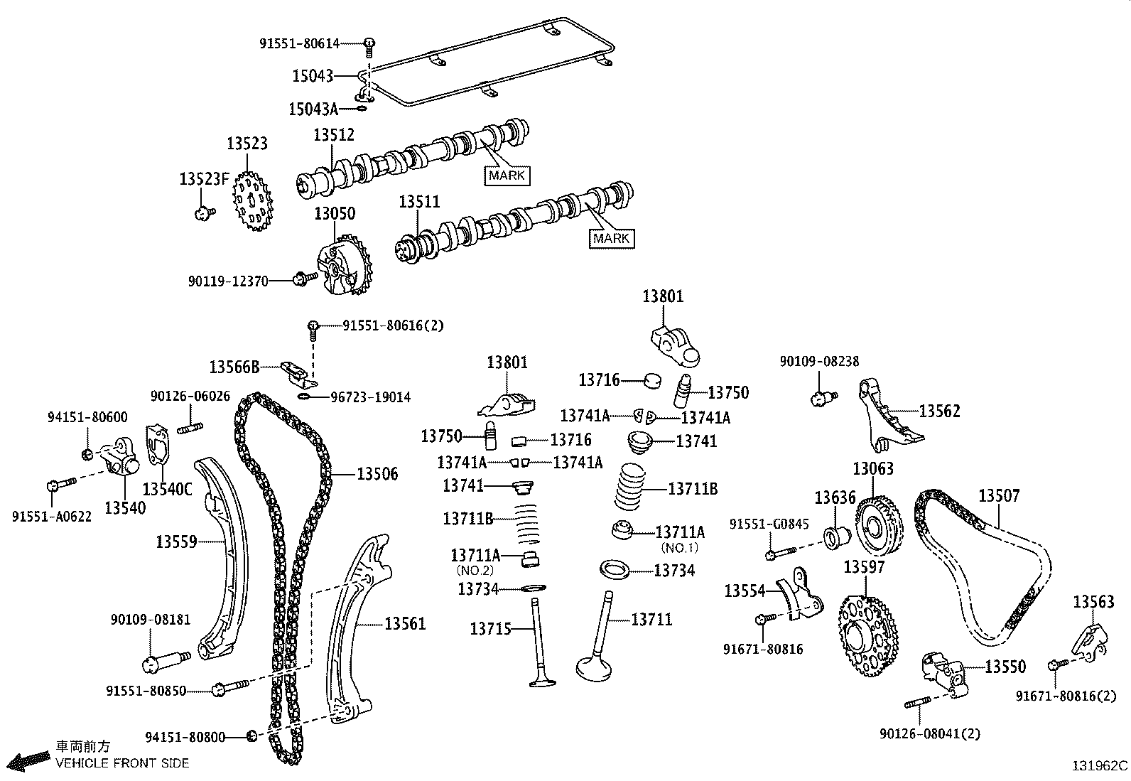 Camshaft & Valve