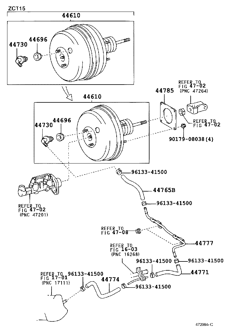 Brake Booster & Vacuum Tube