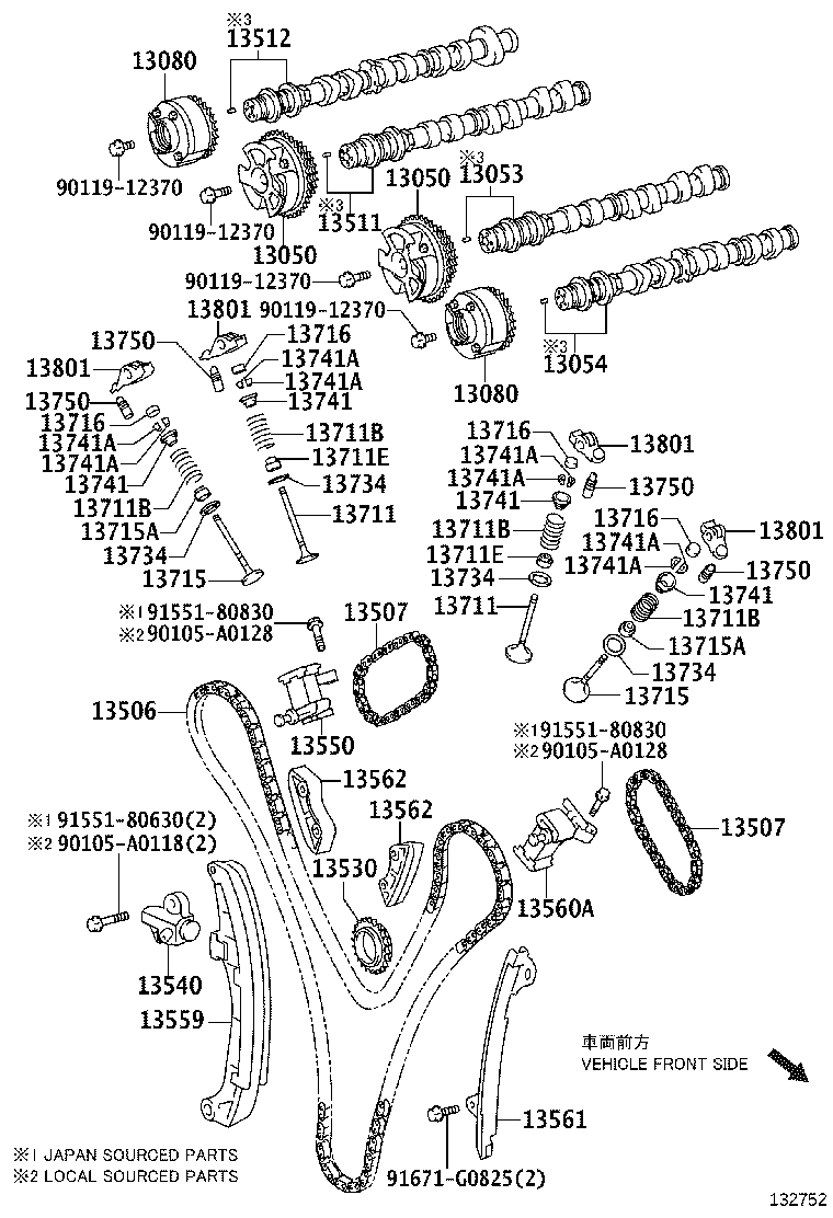 Camshaft & Valve