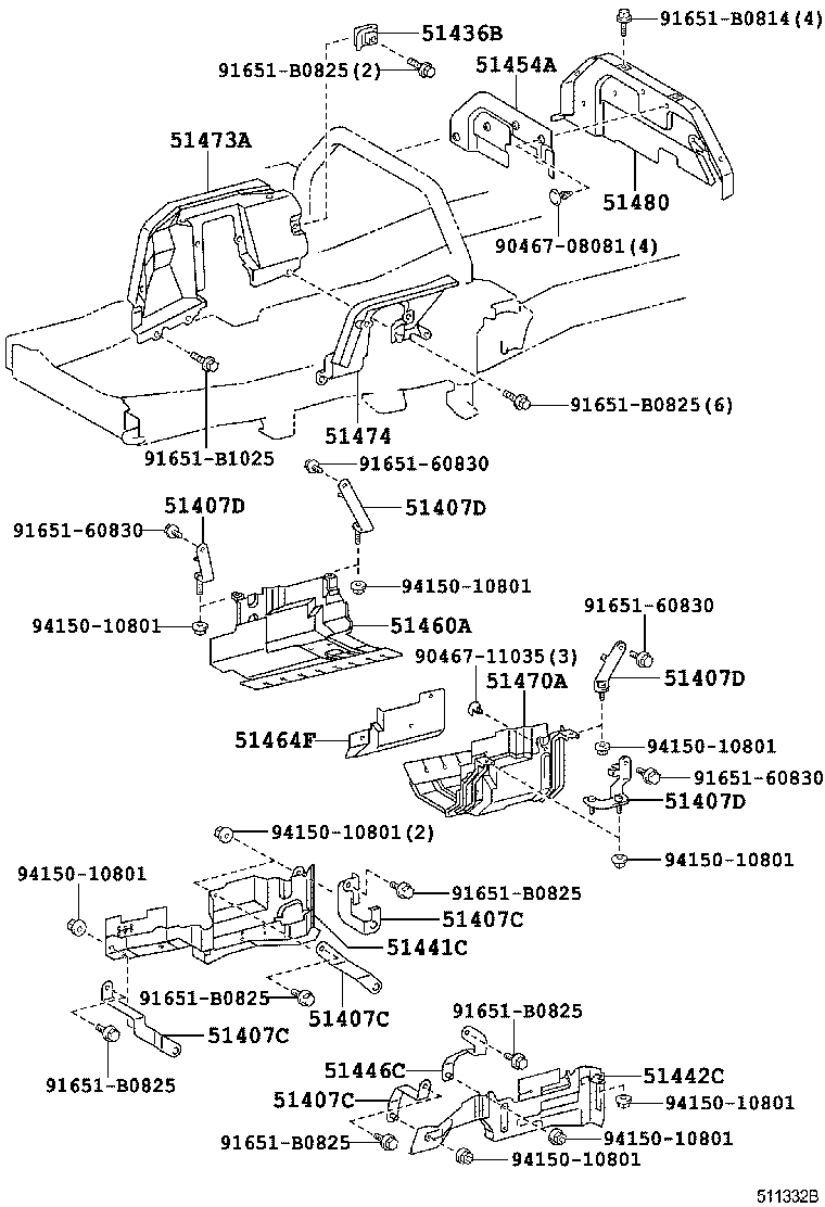 Suspension Crossmember & Under Cover