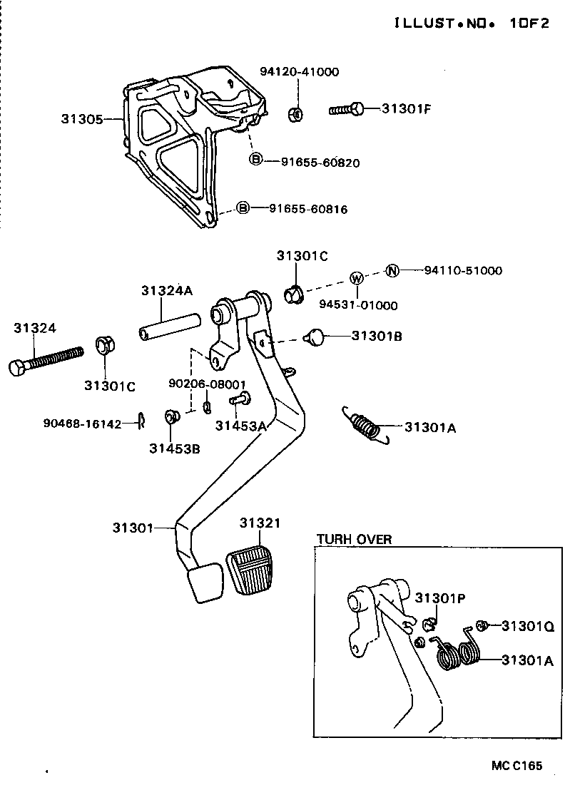 Clutch & Release Fork