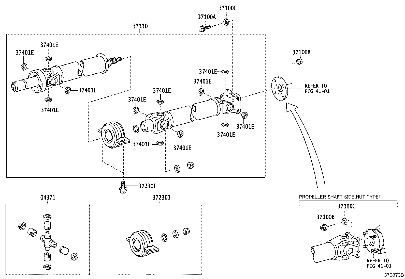 Propeller Shaft & Universal Joint