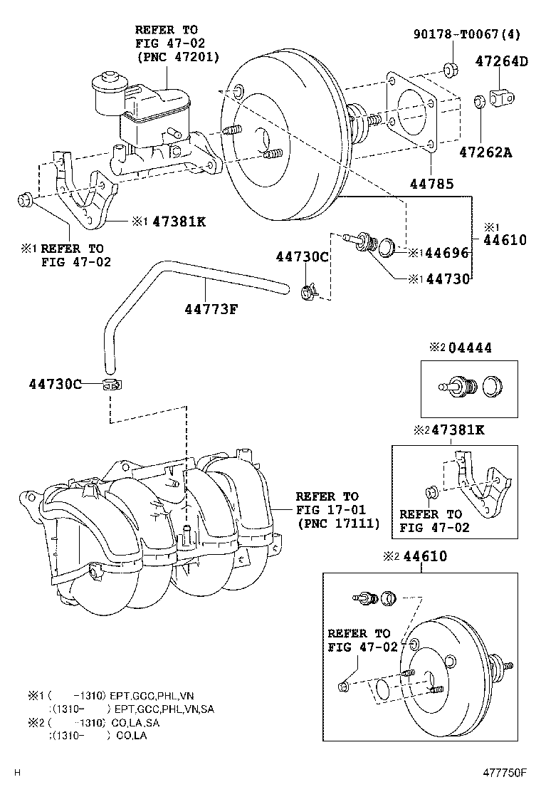 Brake Booster & Vacuum Tube