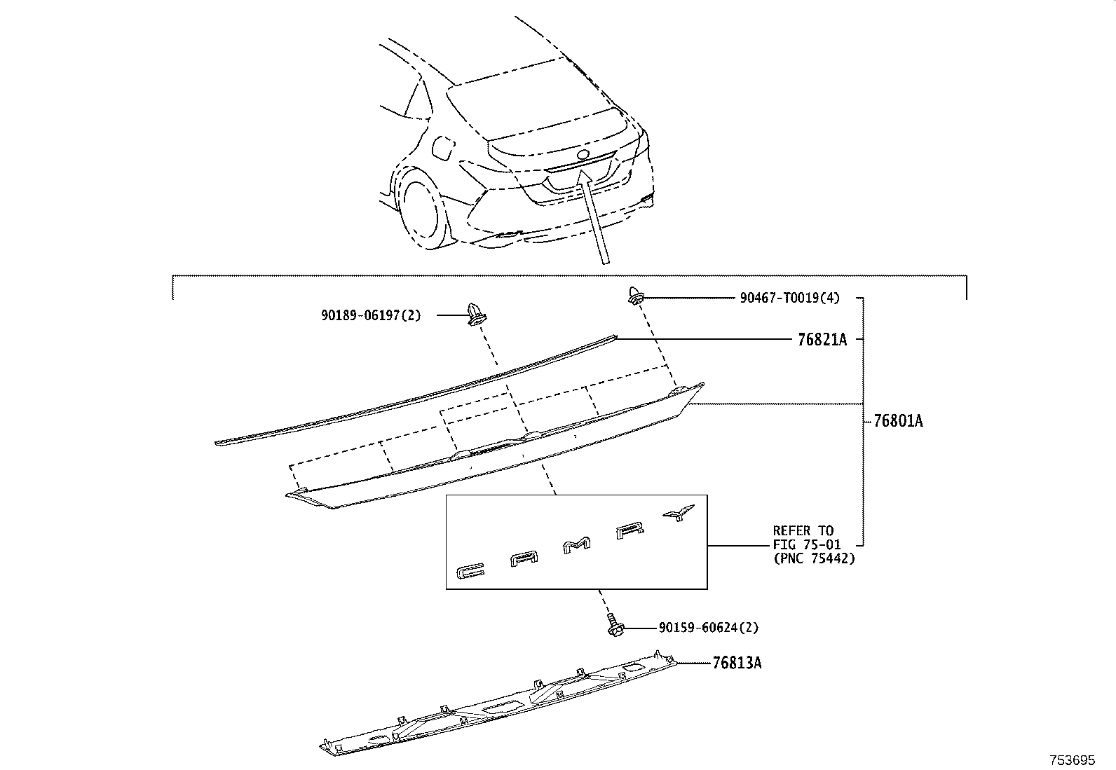 Rear Moulding