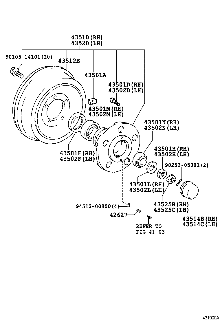 Front Axle Hub