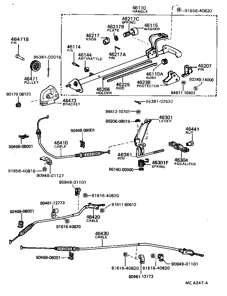 Parking Brake & Cable