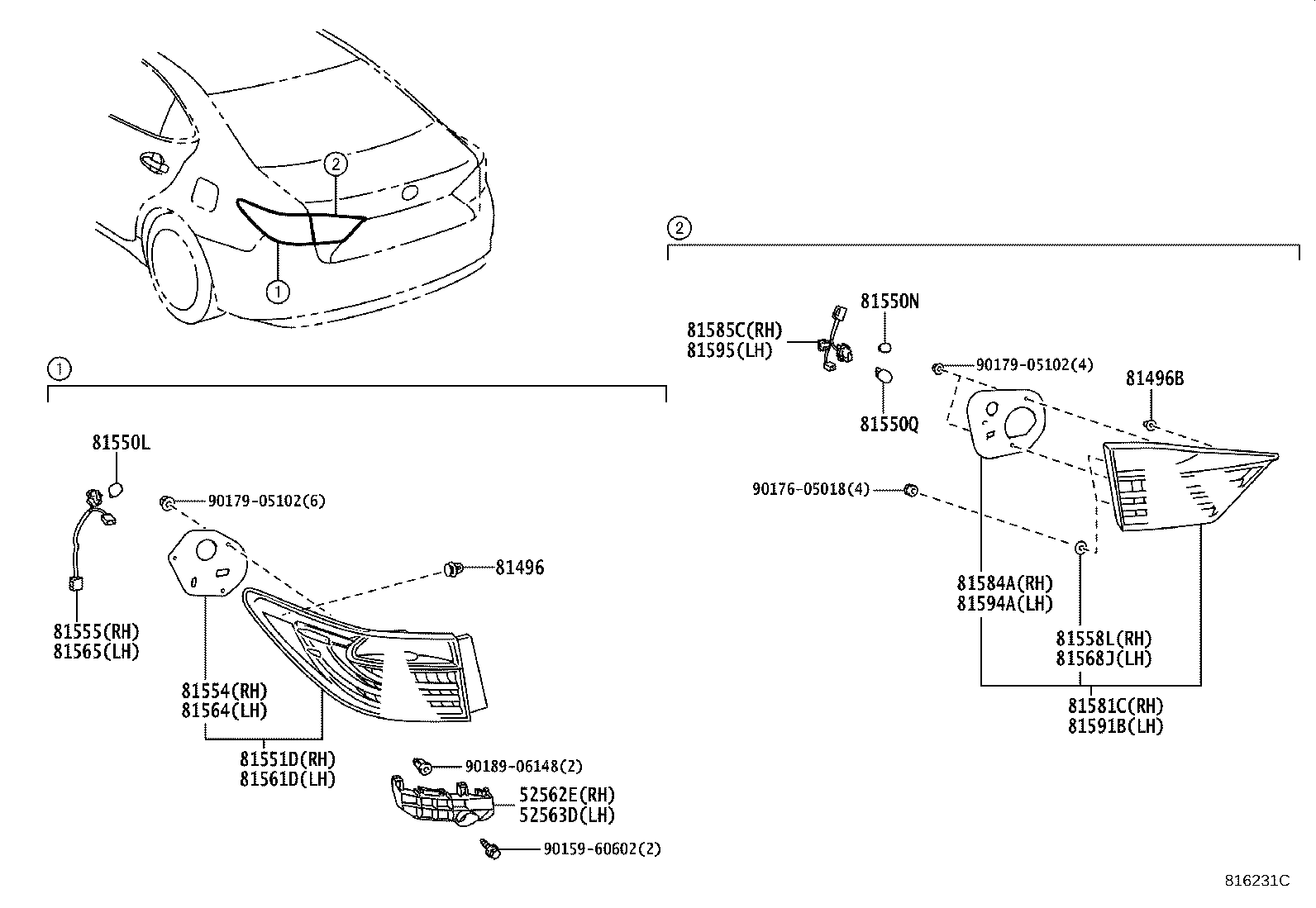 Rear Combination Lamp