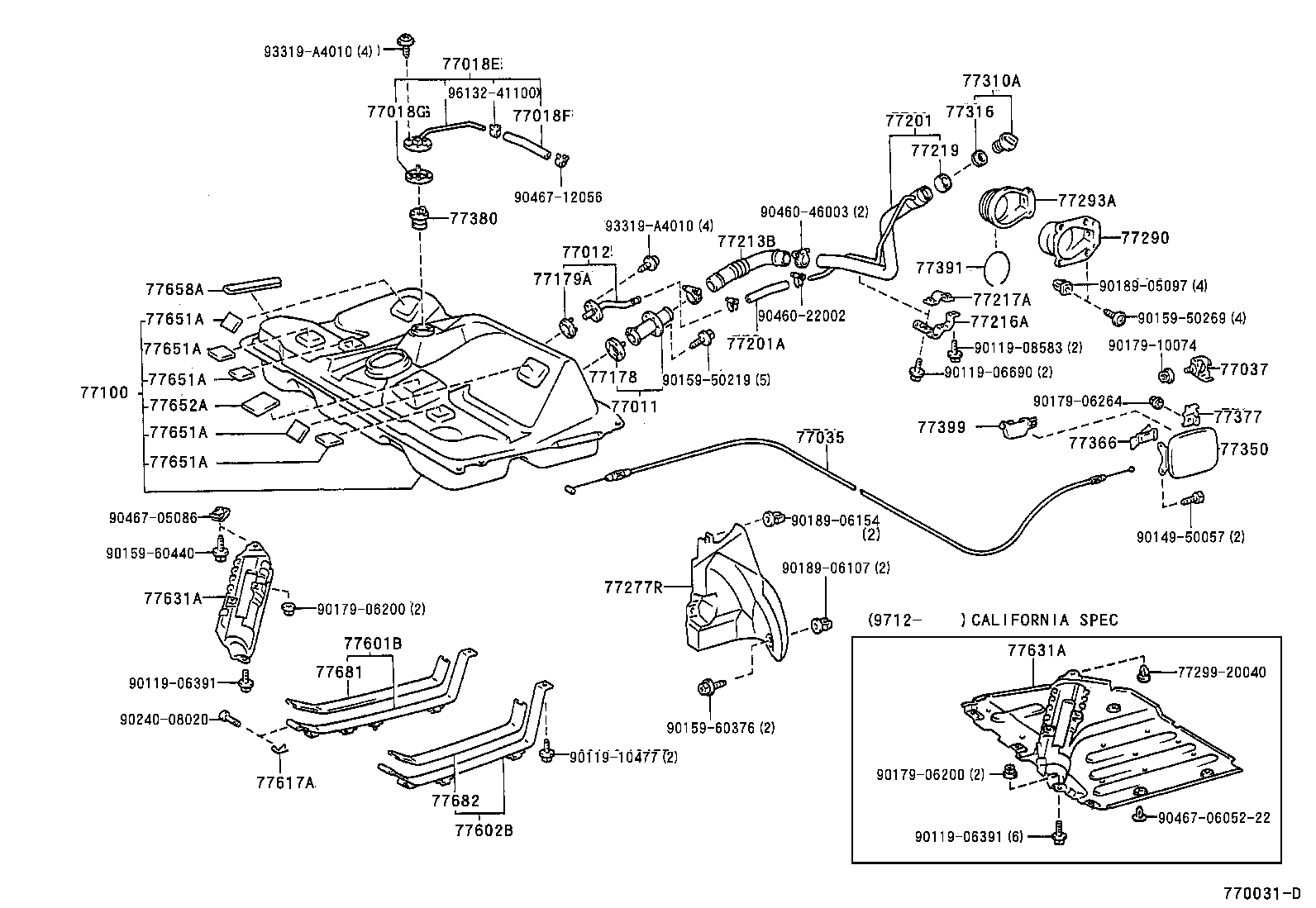 Fuel Tank & Tube