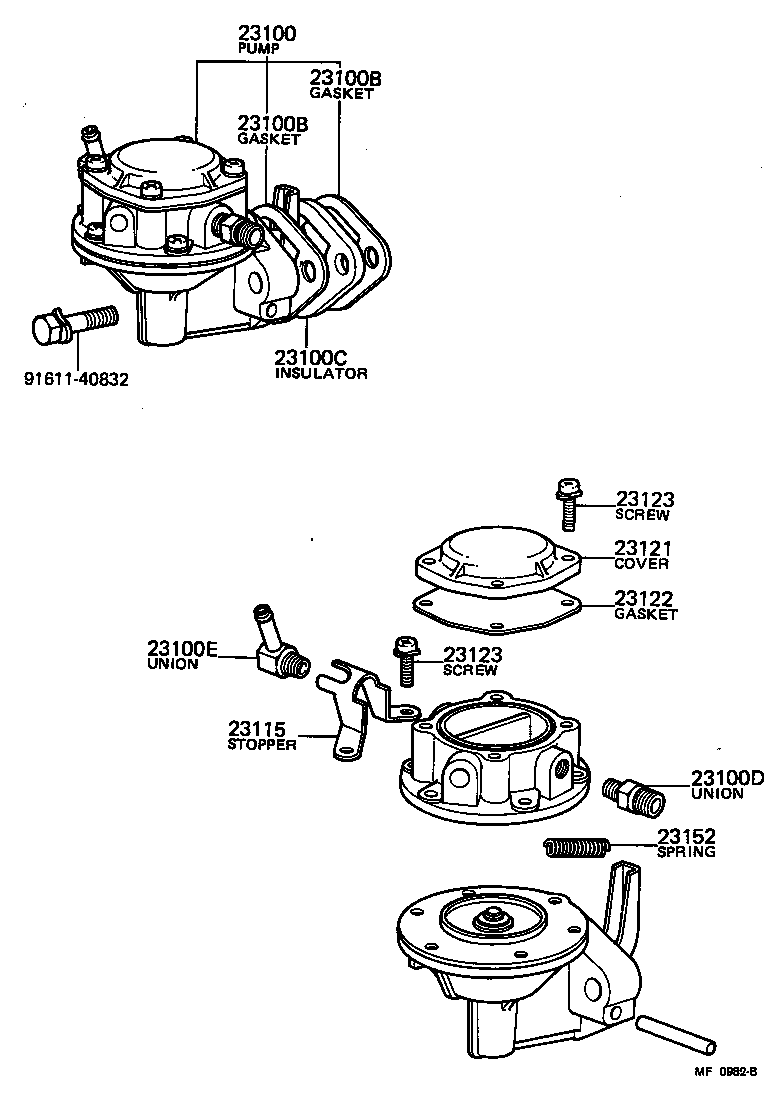 Fuel Pump & Pipe