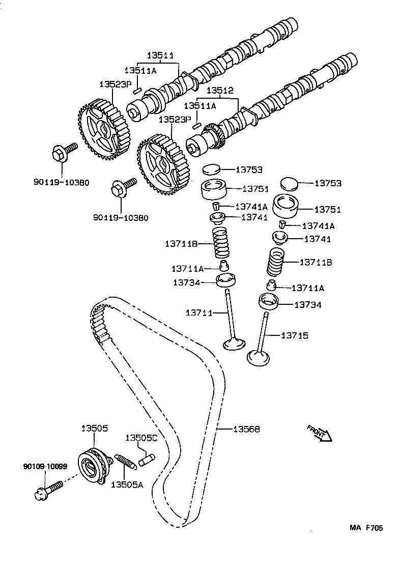 Camshaft & Valve