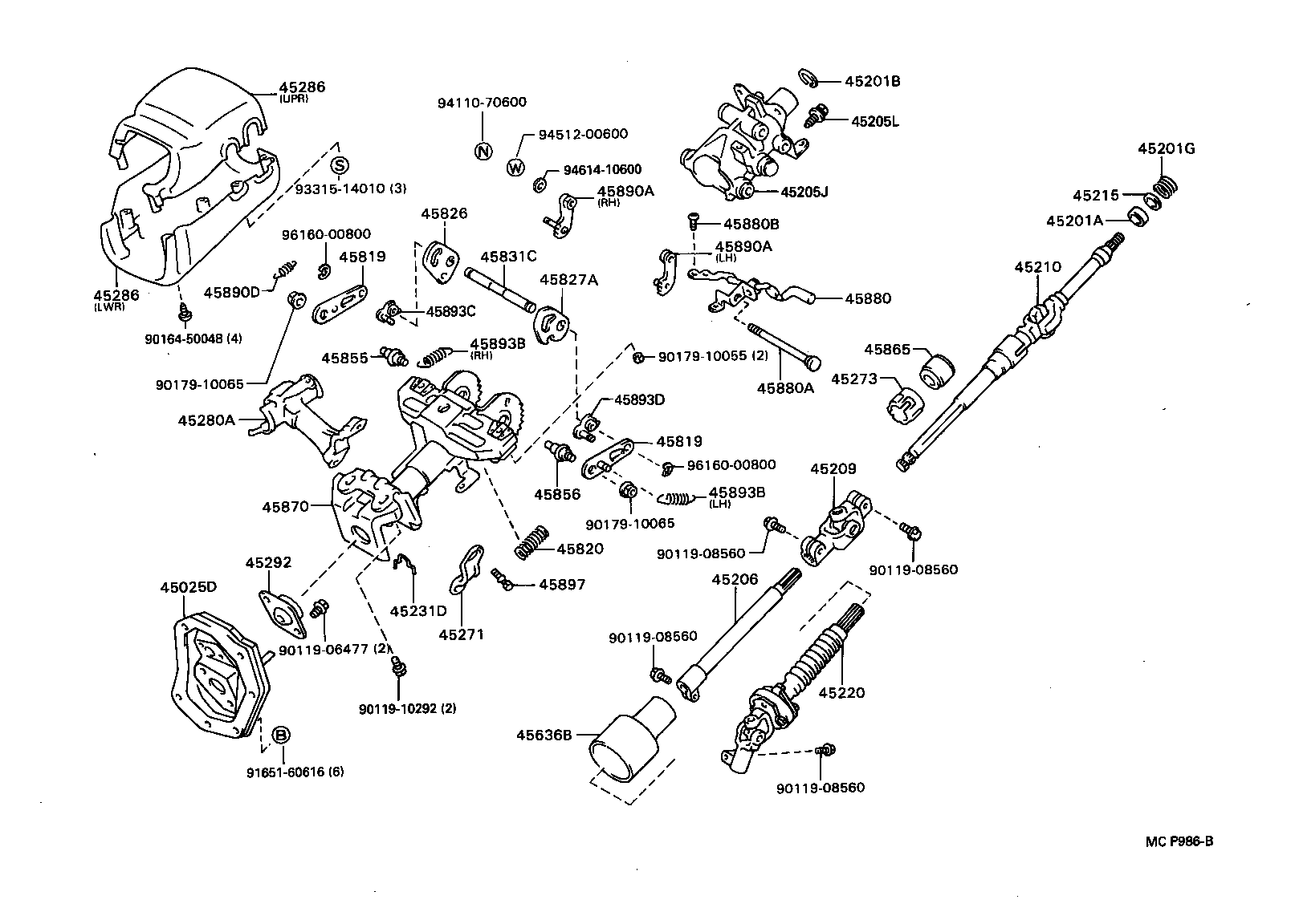 Steering Column & Shaft