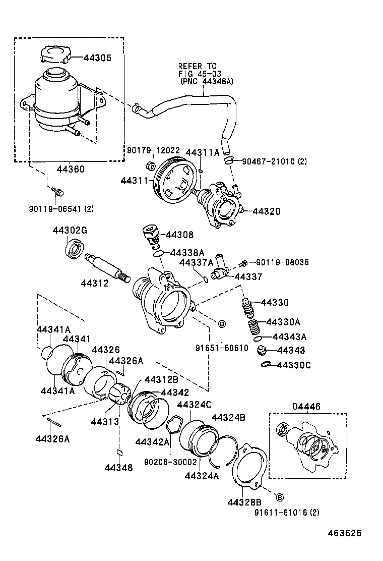 Vane Pump & Reservoir