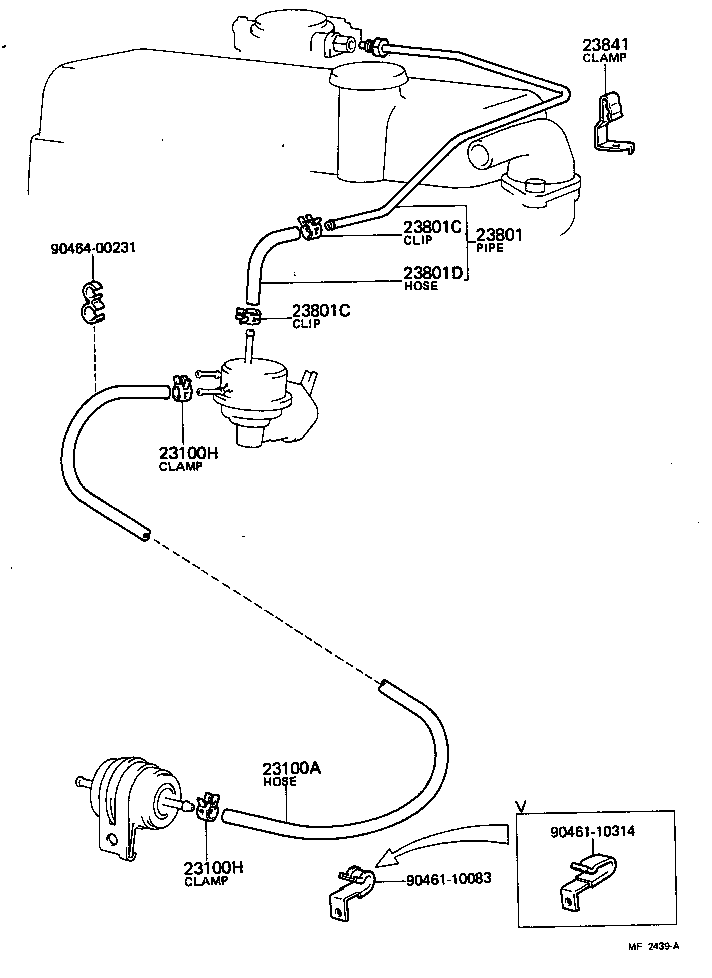 Fuel Pipe Clamp
