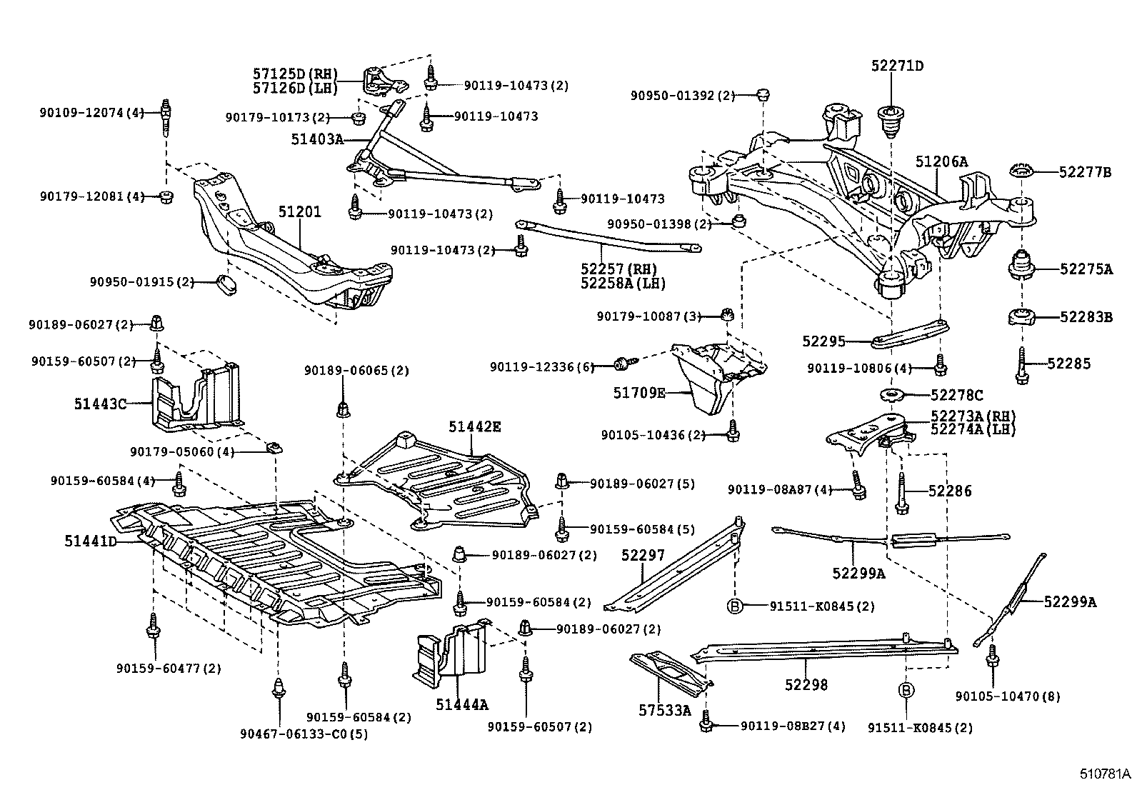 Suspension Crossmember & Under Cover