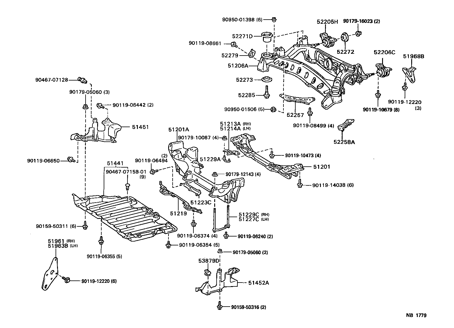Suspension Crossmember & Under Cover