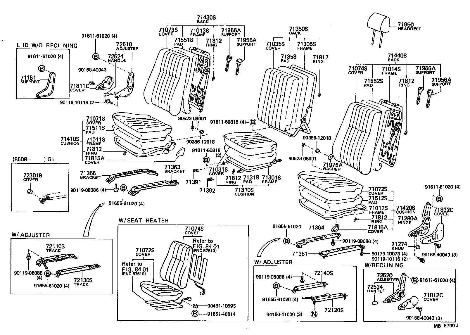 Seat & Seat Track