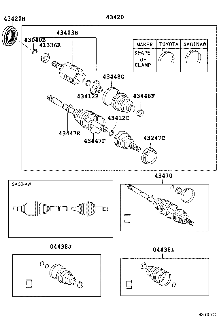 Front Drive Shaft